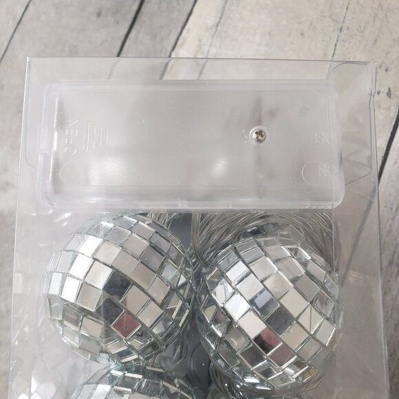 NWT - Your Decor Disco Ball String Lights (set of 2) 10 lights per string - Picture 4 of 4
